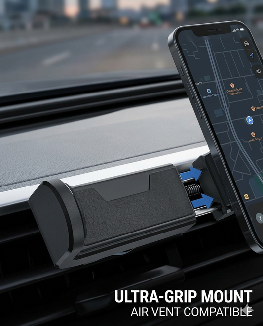 Universal air vent car phone mount